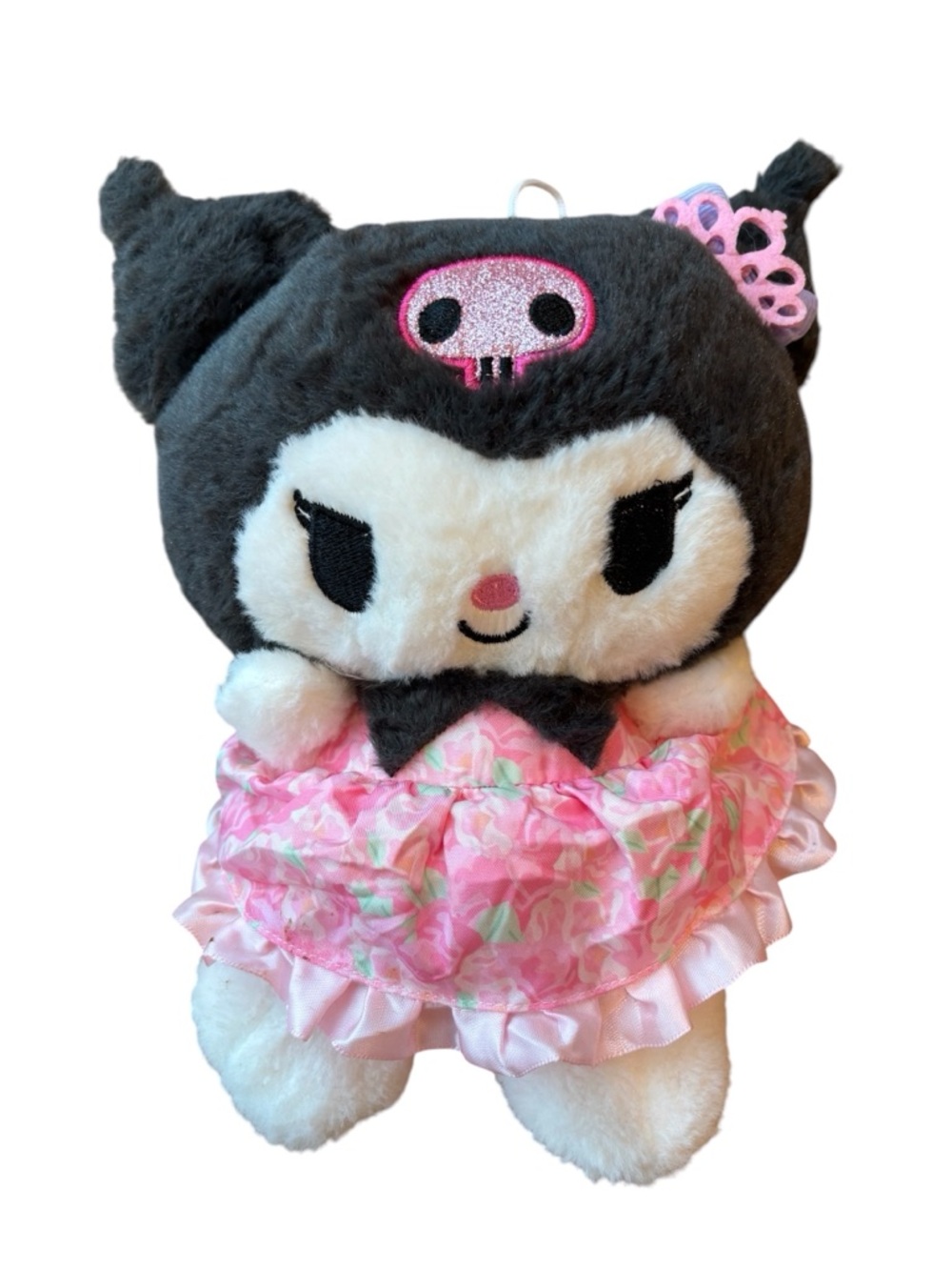 Sanrio Kuromi Plush Spring Dress Kawaii 9”